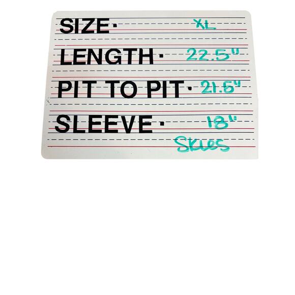 Skies Are Blue Blouse Women X Large Floral Feminine‎ Whimsical Romantic Workwear - Picture 7 of 7